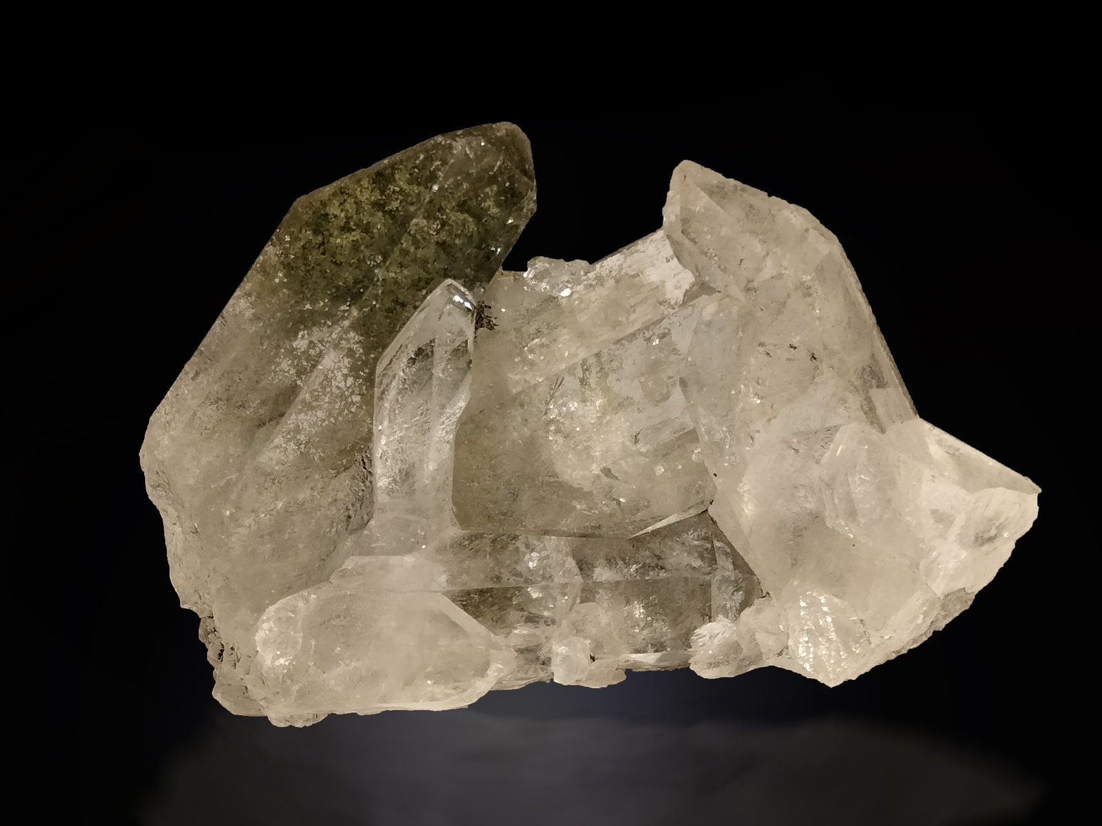 Quartz and Chlorite (Group)
48 mm x 32 mm x 16 mm
(Autor: Firmo Espinar)