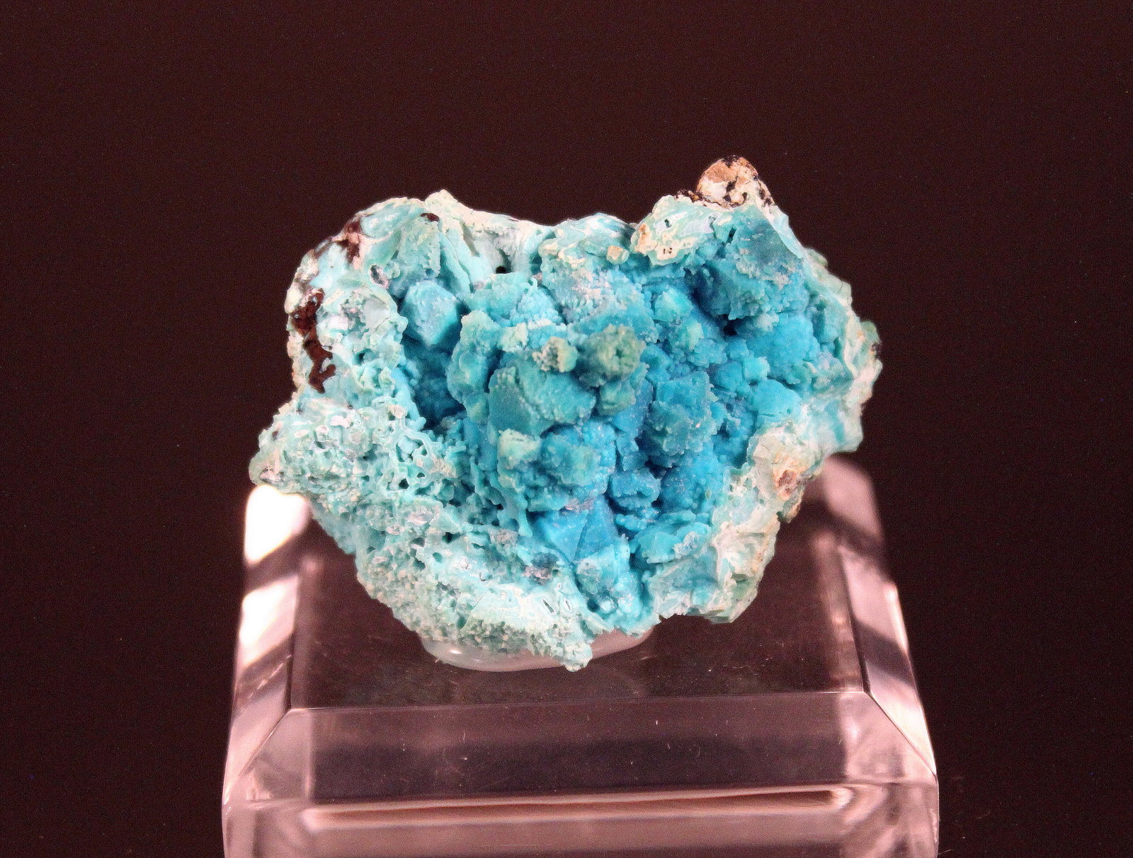 Chrysocolla pseudomorph after Boleite
42mm x 30mm
(Autor: Don Lum)