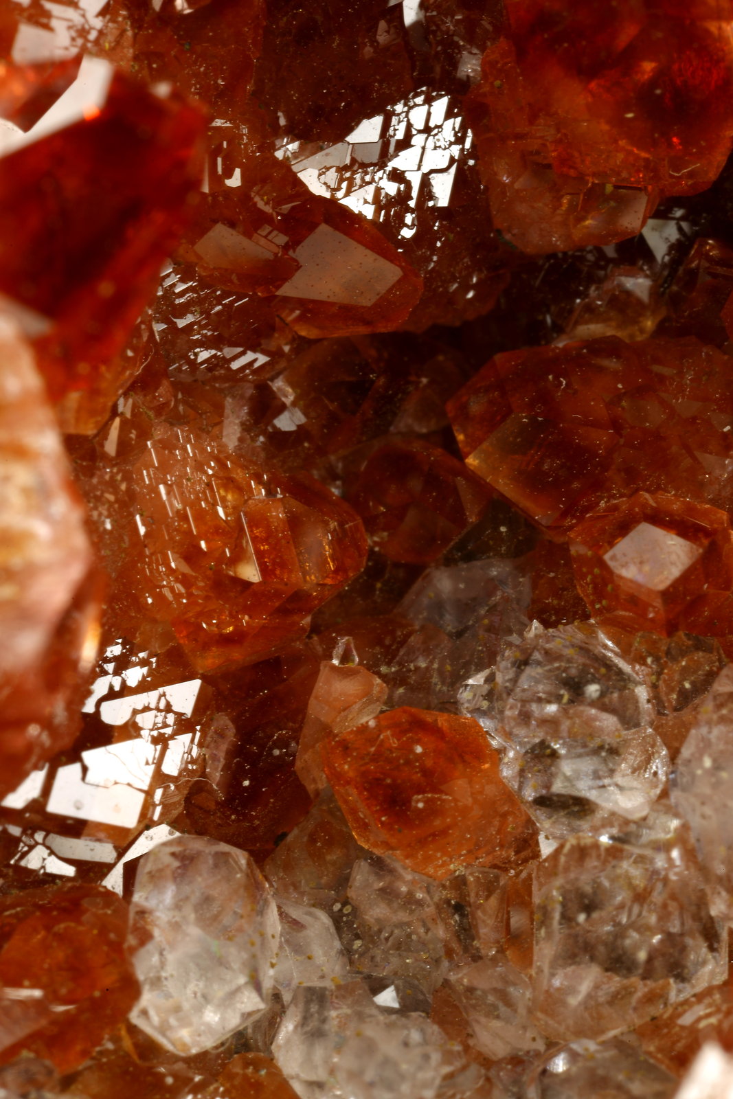 Rhodochrosite, Fluorite, Quartz, Goethite
115x110x50mm
(Autor: Fiebre Verde)