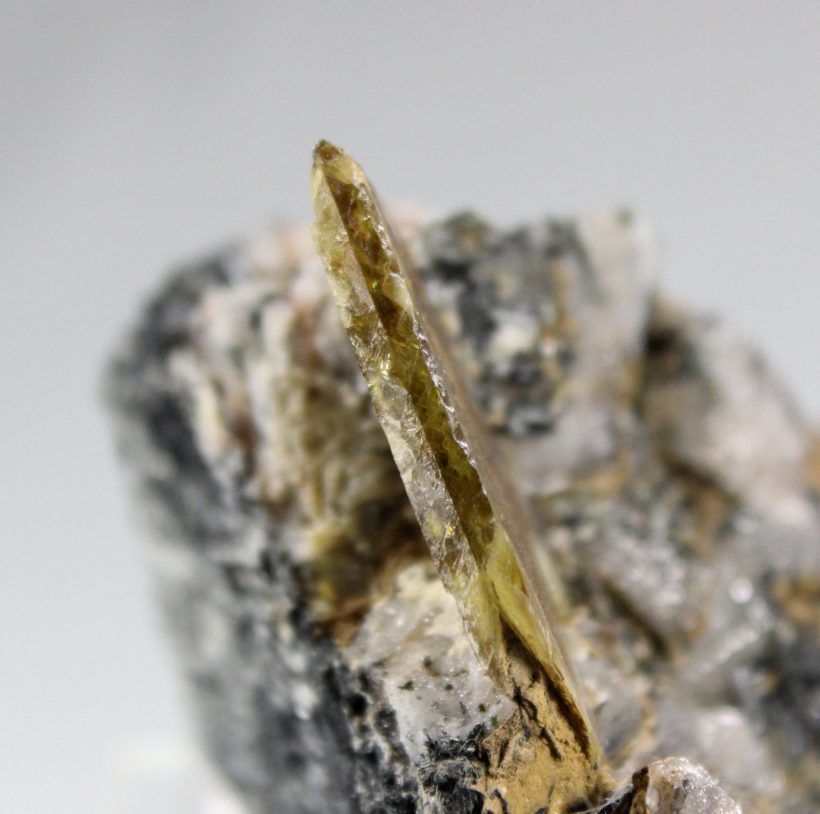 Titanite, Riebeckite
97mm x 60mm x 62mm
(Autor: Don Lum)