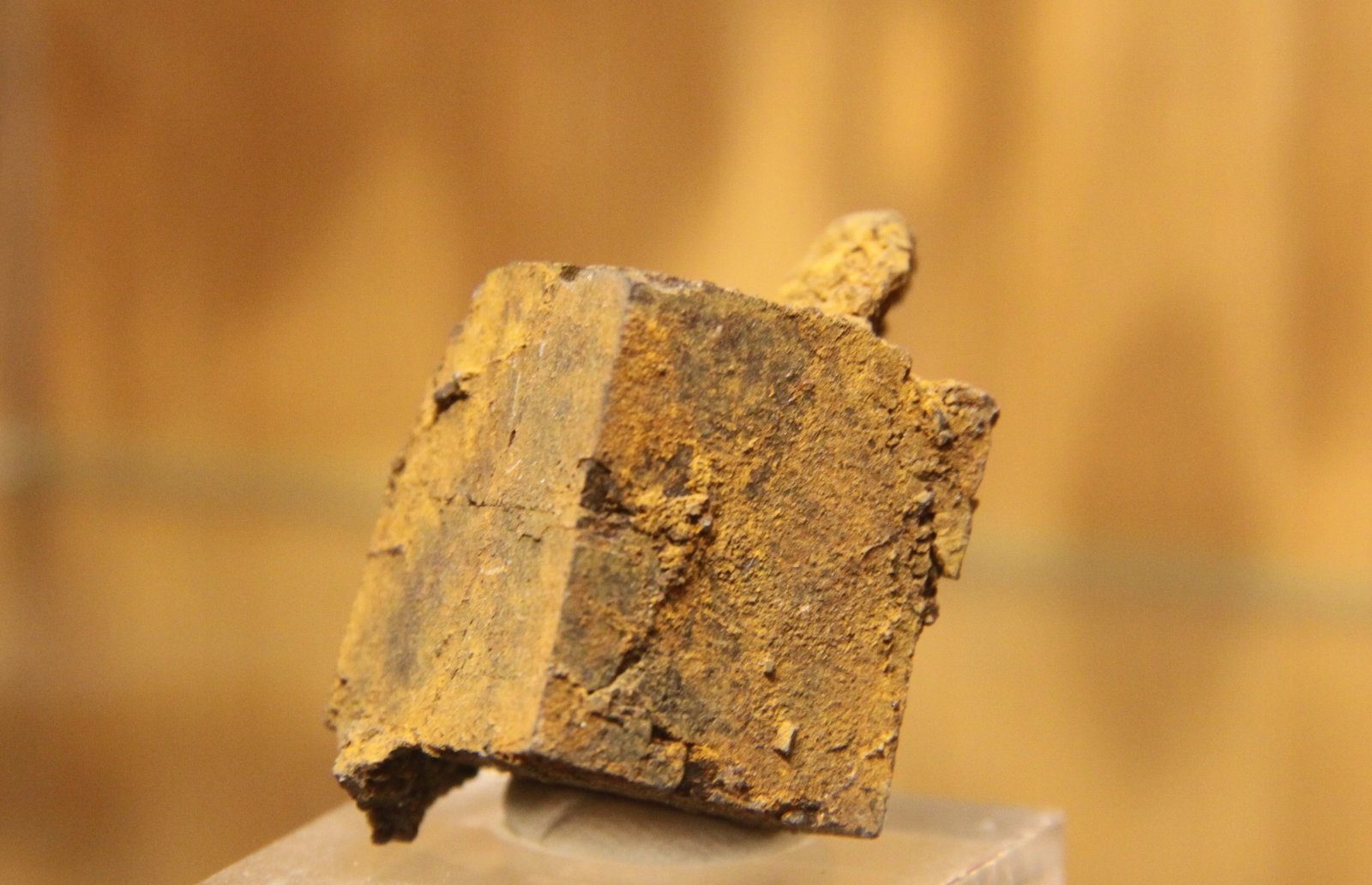 limonite after Pyrite
23 mm x 27 mm x 22mm
(Autor: Firmo Espinar)