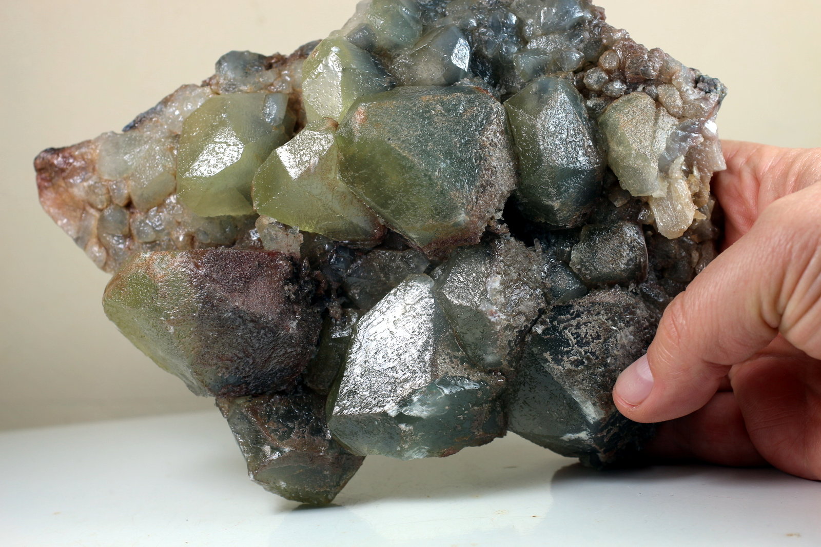 Calcite
5.5 x 4.3 x 2 centimeters
(Autor: Ricardo Melendez)