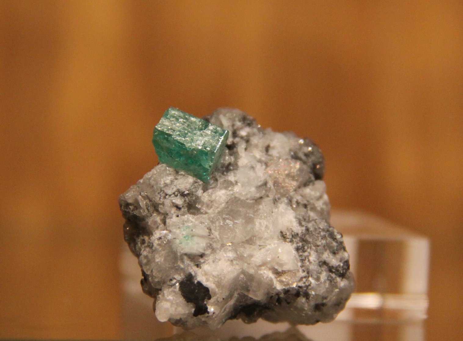 Beryl (variety emerald)
36mm x 43mm x 18mm
(Autor: Firmo Espinar)