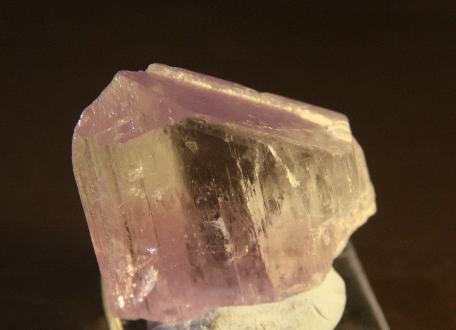 Spodumene (variety kunzite)
38mm x 33mm x 17mm
(Autor: Firmo Espinar)