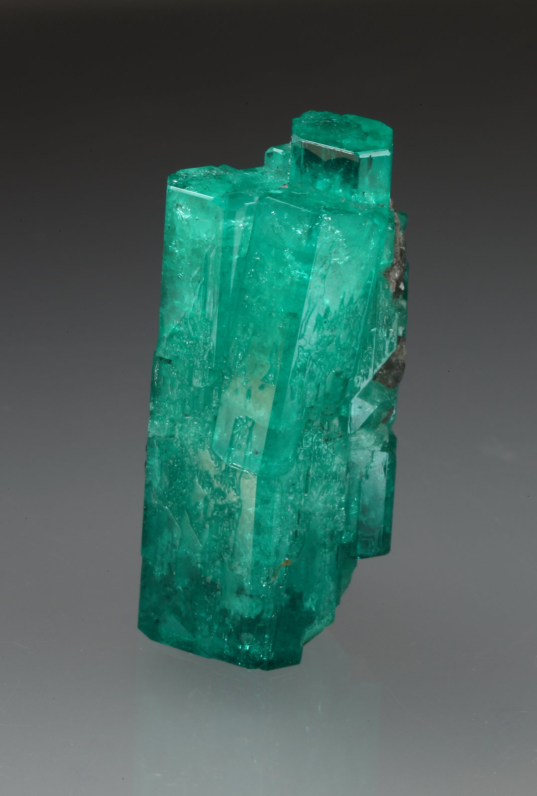 Beryl (variety emerald), Calcite, Quartz, Pyrite
39x17x22mm
(Autor: Fiebre Verde)