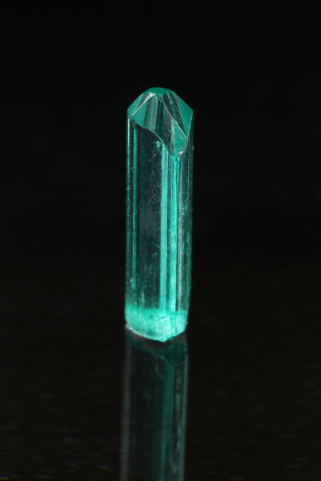 Beryl (variety emerald)
4x10mm
(Autor: Fiebre Verde)
