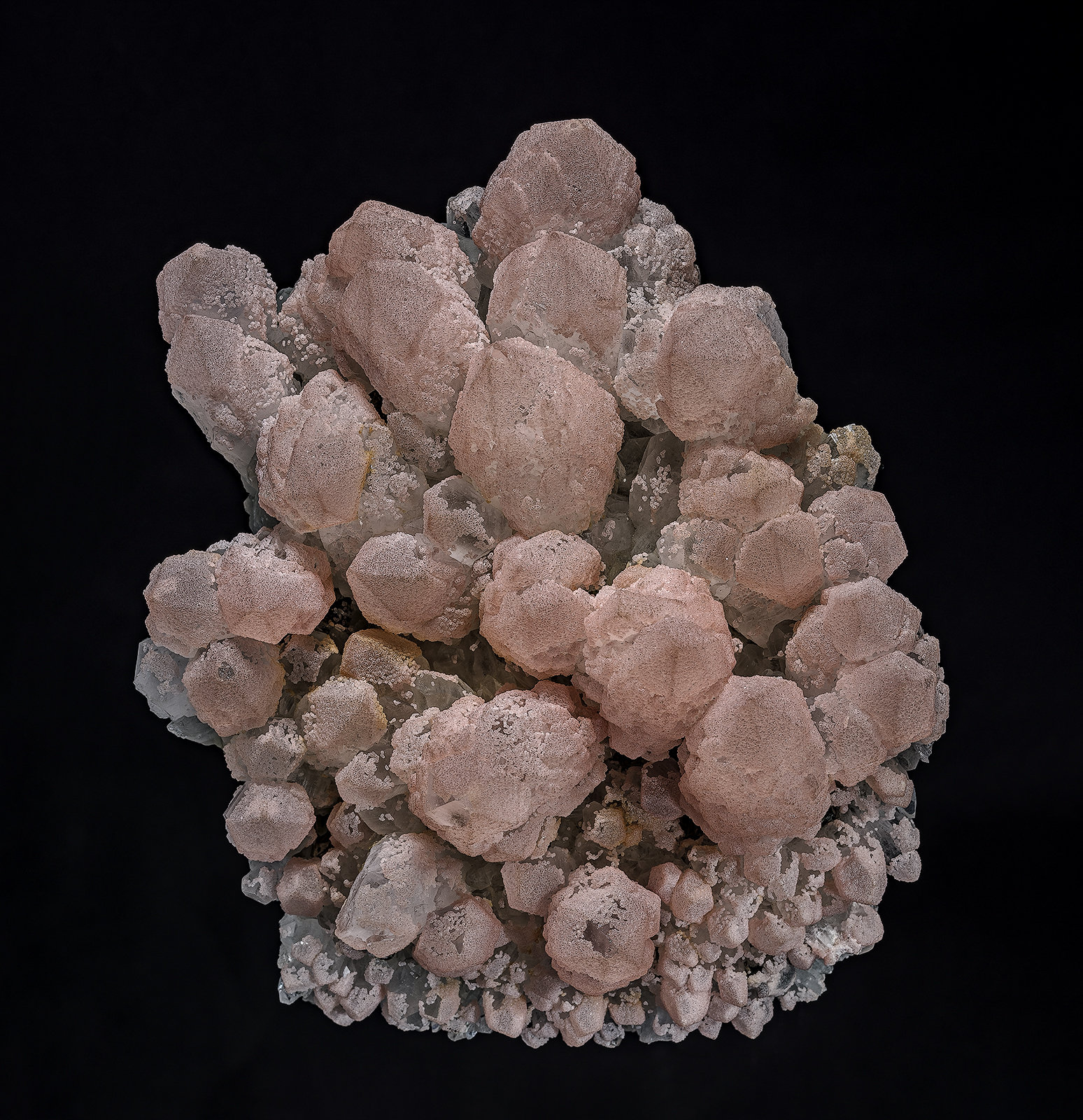 Quartz, Rhodochrosite
11.5 x 9.5 cm
(Autor: am mizunaka)