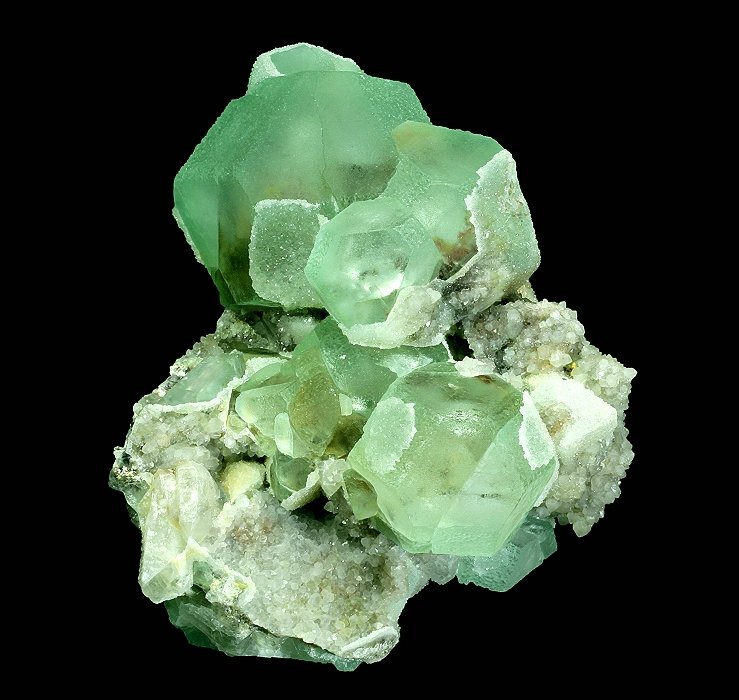 Fluorite with Quartz
108 x 100 x 76 mm
(Autor: GneissWare)