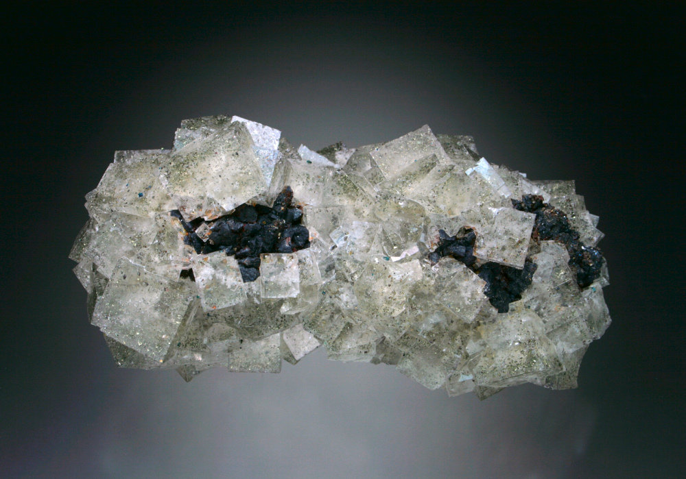Fluorite, Galena
13x6x5 cm
(Autor: Jesse Fisher)