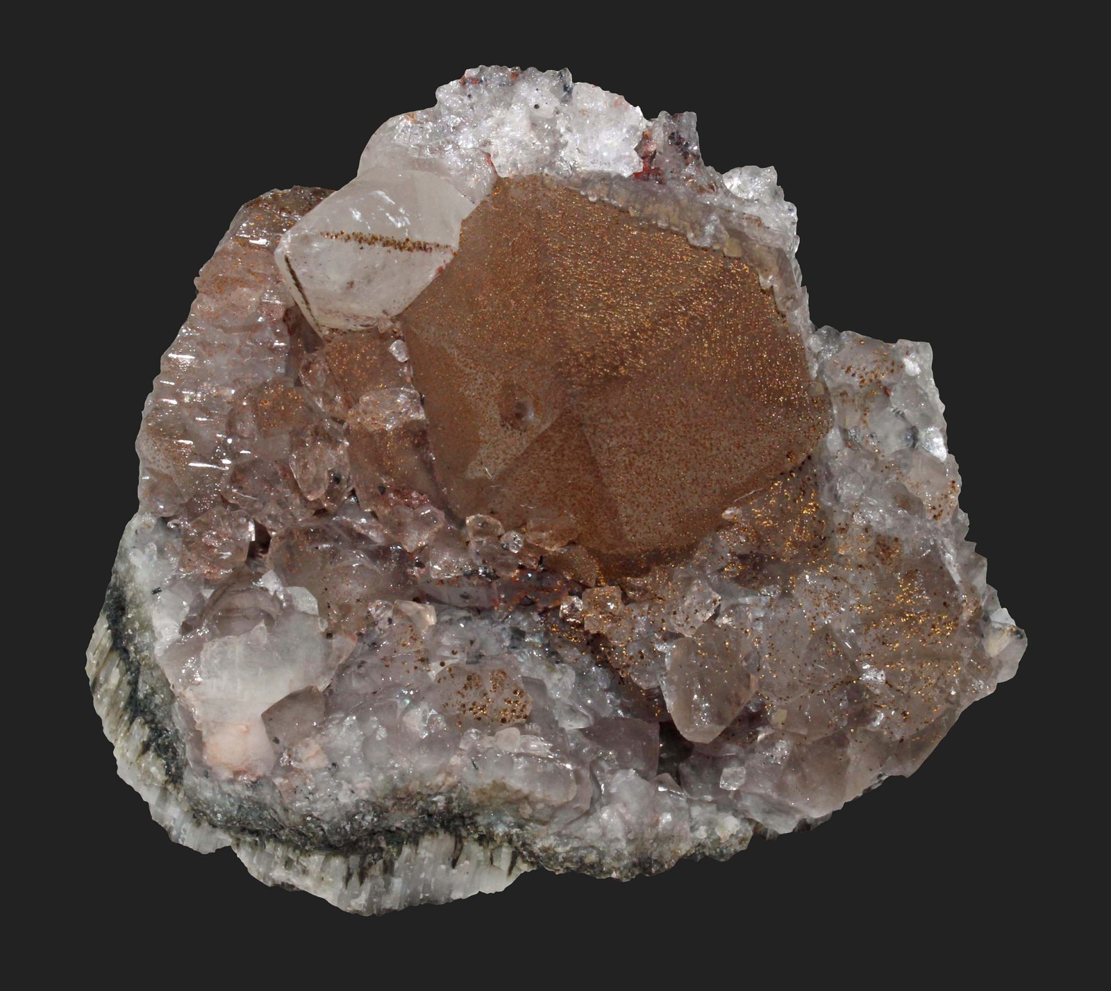 Quartz and Calcite
6.5 x 5.5 cm
(Autor: Frank Imbriacco)