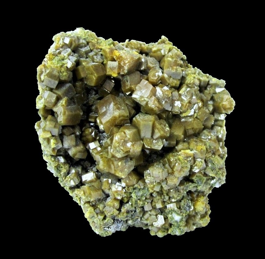 Pyromorphite
Specimen size 4 cm, largest crystal 4 mm
(Autor: Tobi)