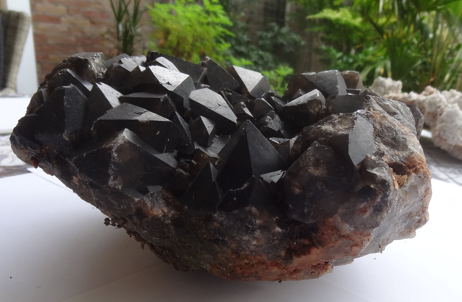 Quartz (variety morion)
20x20x9cm
(Autor: Dave van Bladel)
