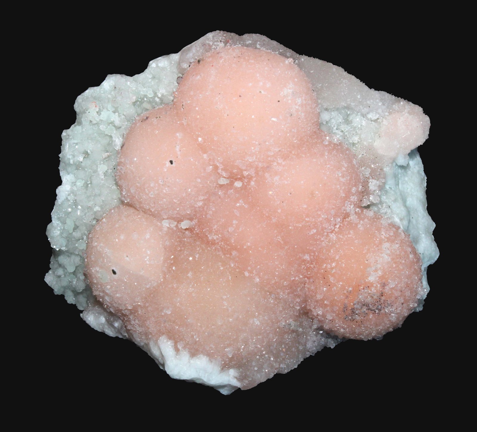 Pectolite and Datolite
8.5 x 7.3 cm
(Autor: Frank Imbriacco)