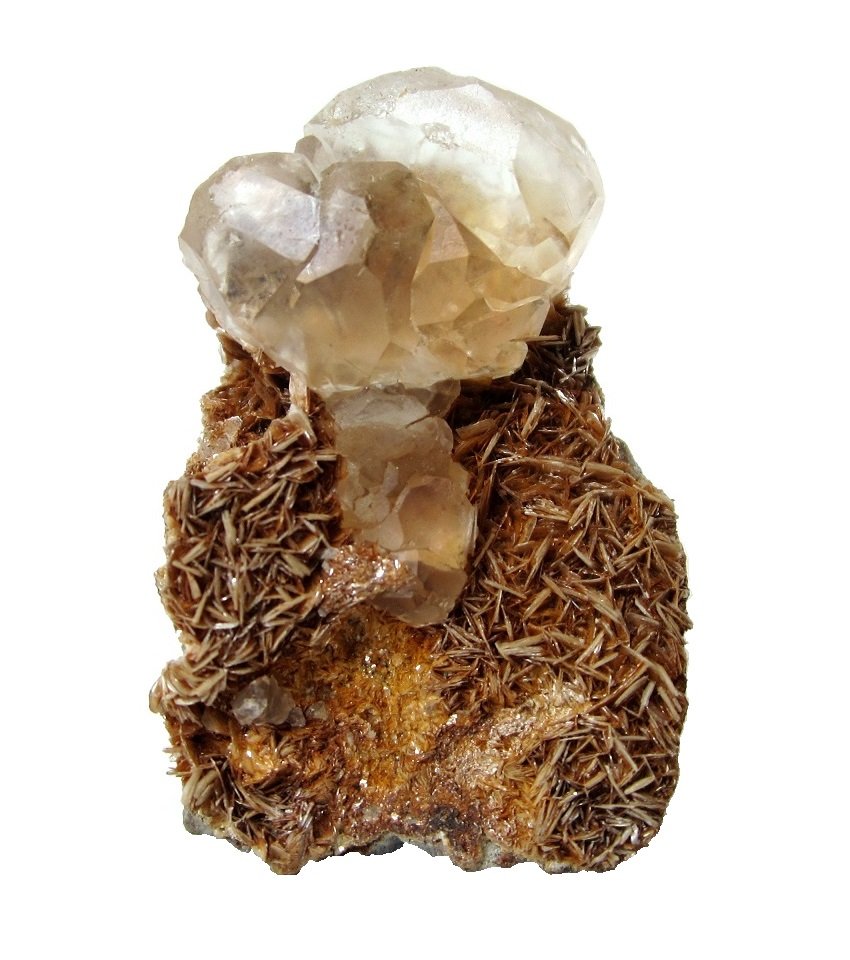 Fluorite, Muscovite
Specimen height 5 cm, fluorite measures 2,5 cm
(Autor: Tobi)
