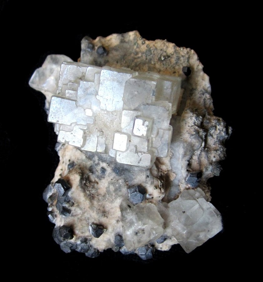 Fluorite, Galena
Specimen height 7 cm
(Autor: Tobi)
