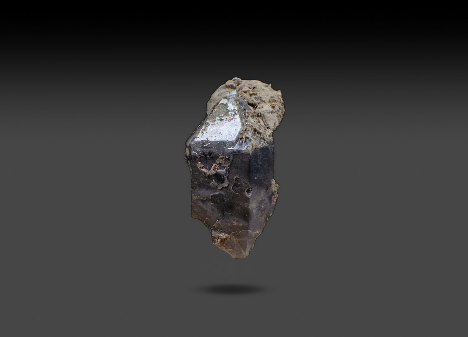 Carpholite on Smokey Quartz
4.2cm x 2.2cm x 1.7cm
(Autor: k-m.minerals)