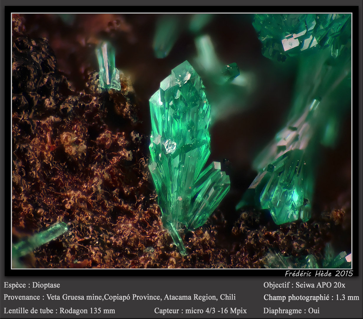 Dioptase
fov 1.3 mm
(Autor: ploum)