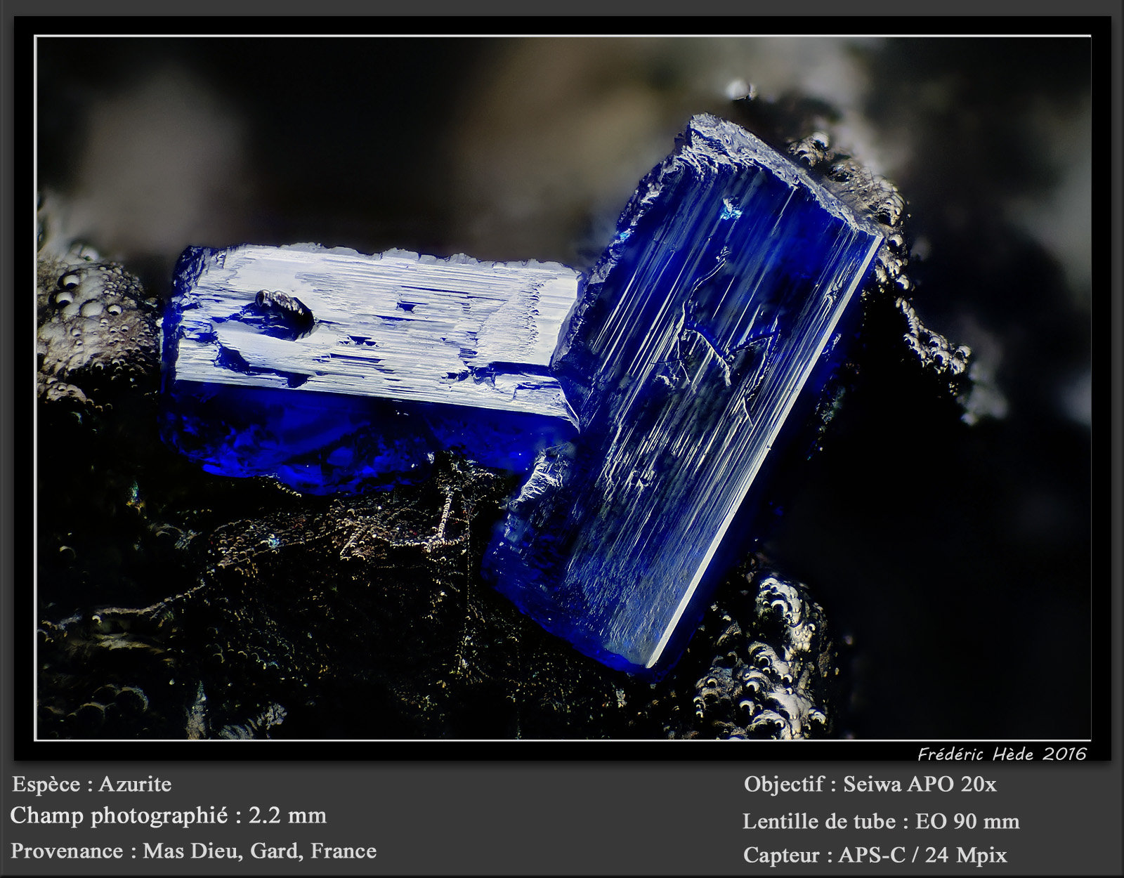 Azurite
fov 2.2 mm
(Autor: ploum)