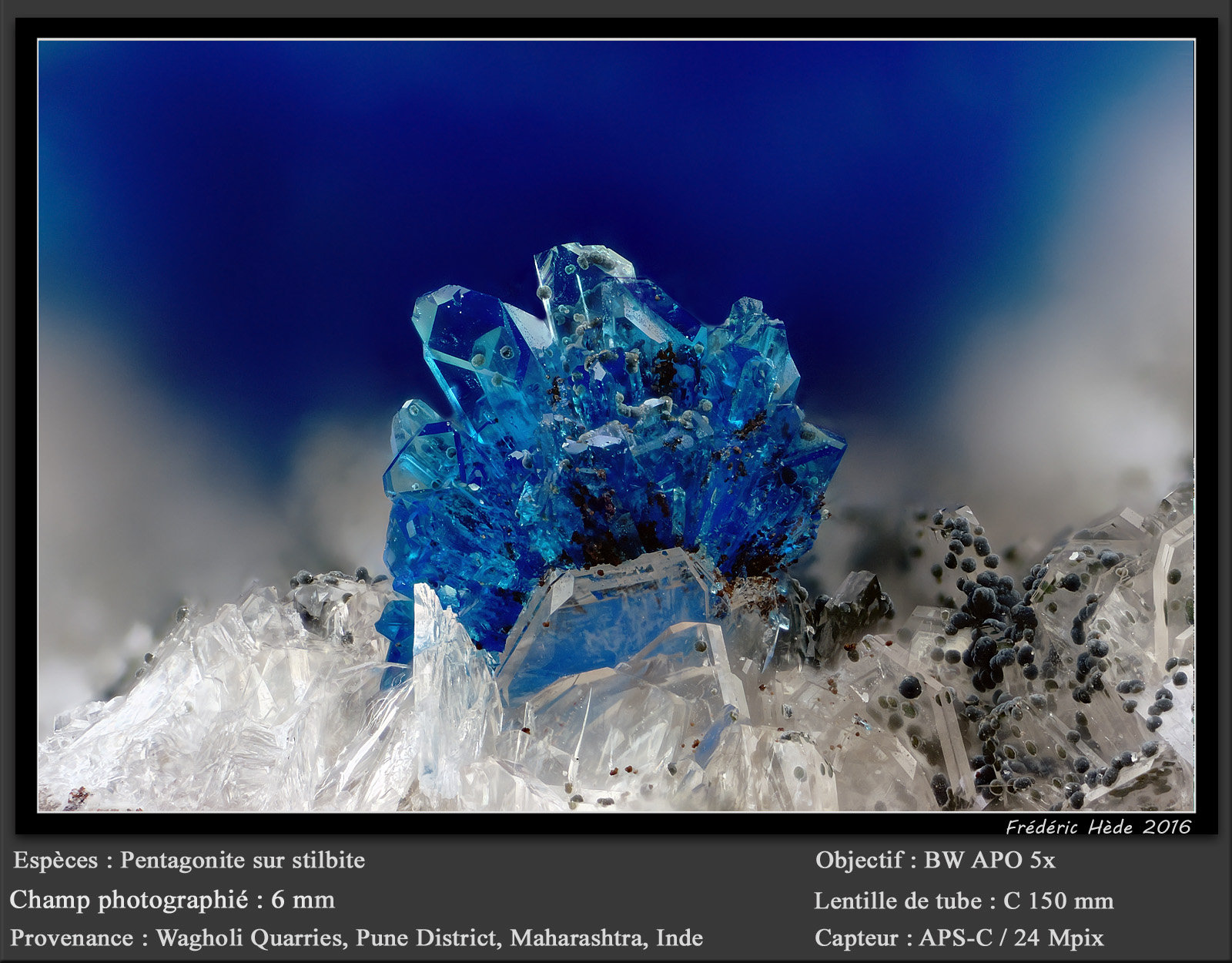 Pentagonite on Stilbite
fov 6.0 mm
(Autor: ploum)