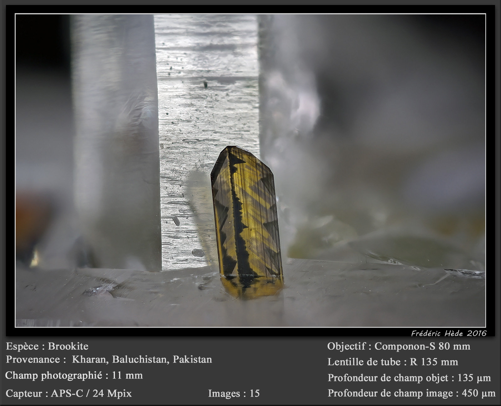 Brookite
fov 11 mm
(Autor: ploum)