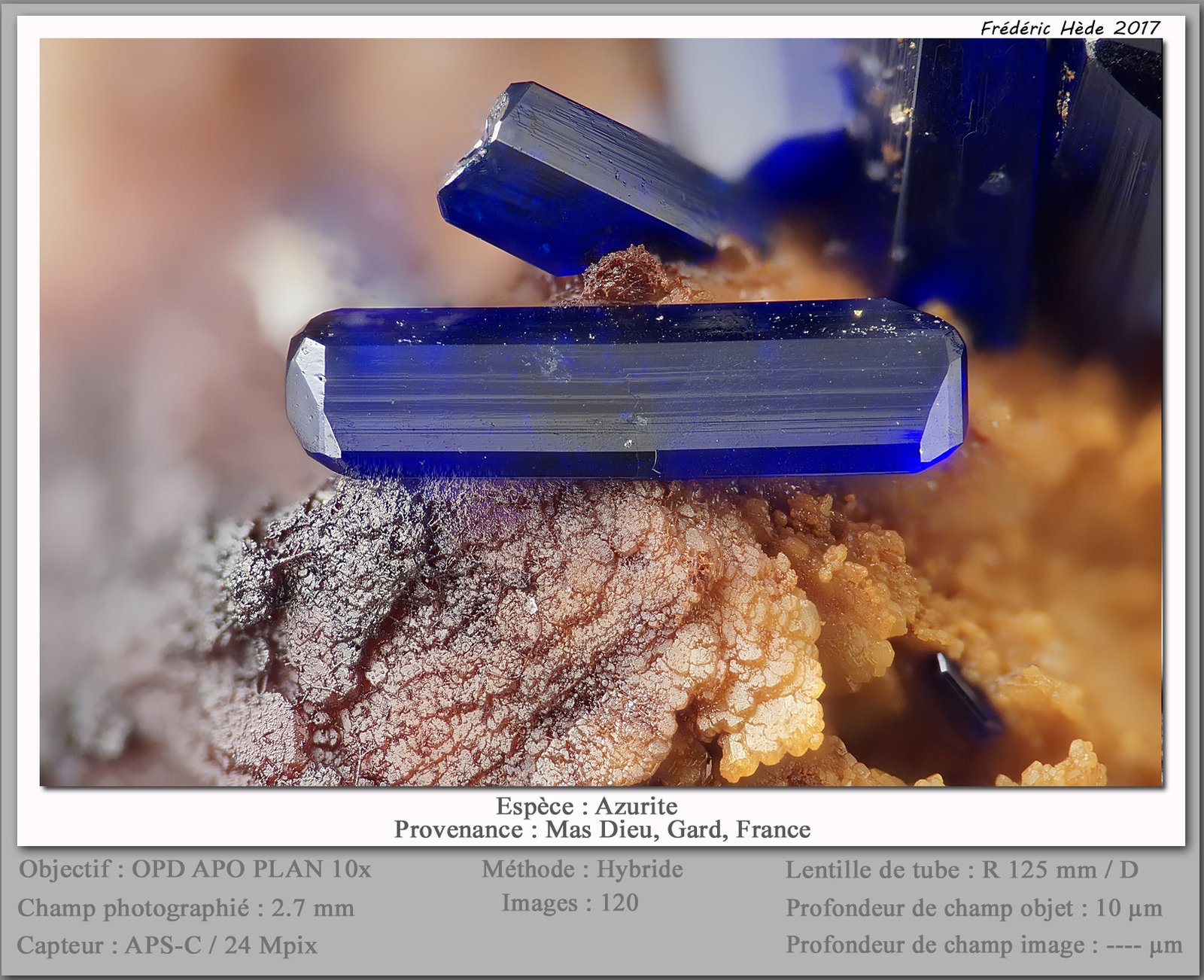 Azurite
fov 2.7 mm
(Autor: ploum)