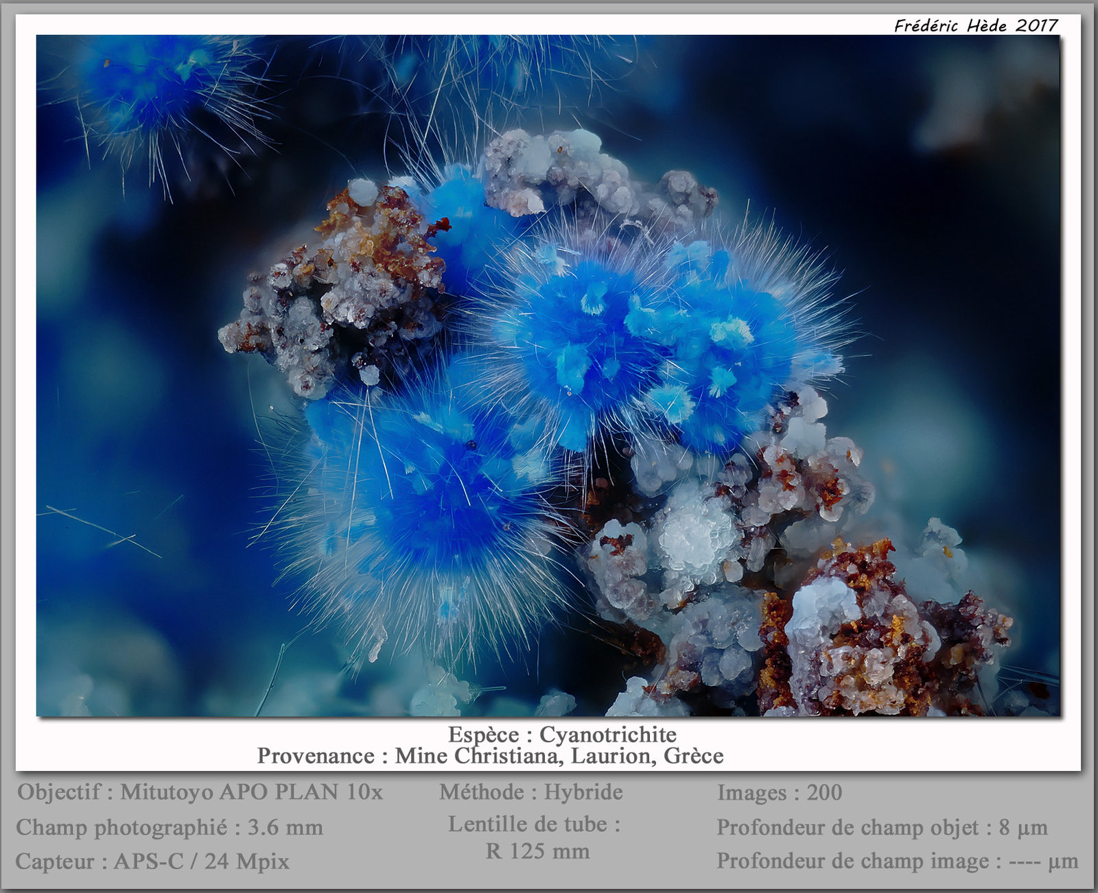Cyanotrichite
fov 3.6 mm
(Autor: ploum)