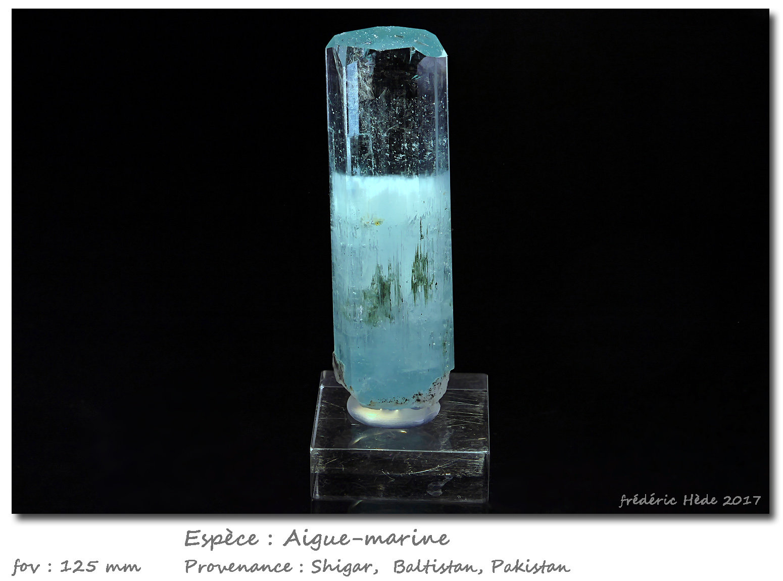 Beryl (variety aquamarine)
fov 125 mm
(Autor: ploum)