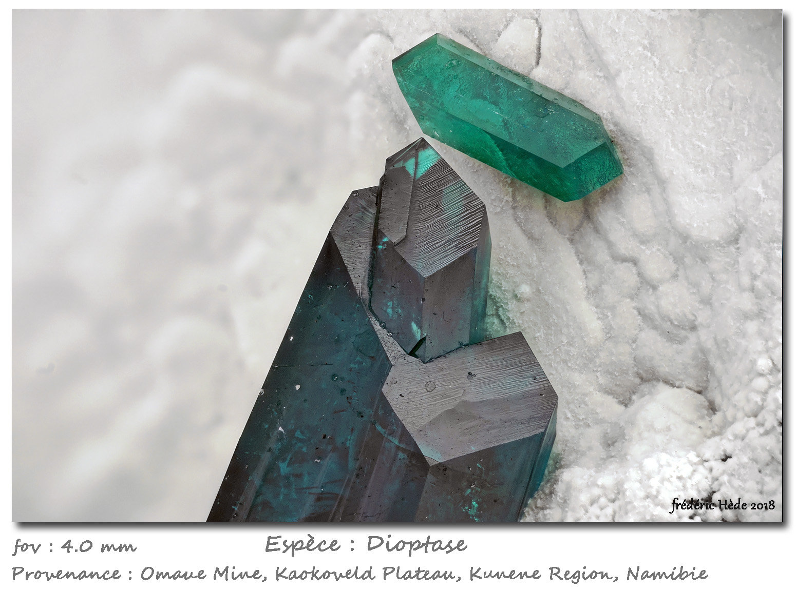 Dioptase
fov 4 mm
(Autor: ploum)