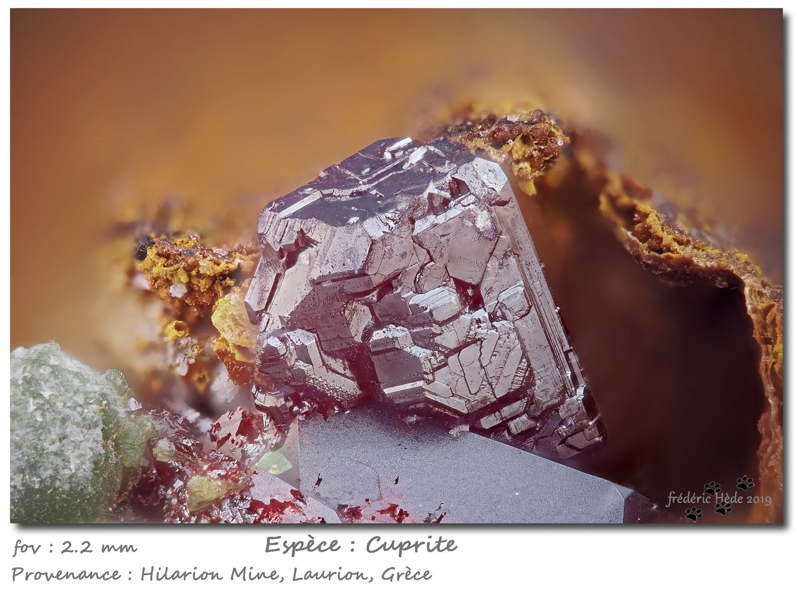 Cuprite
fov 2.2 mm
(Autor: ploum)
