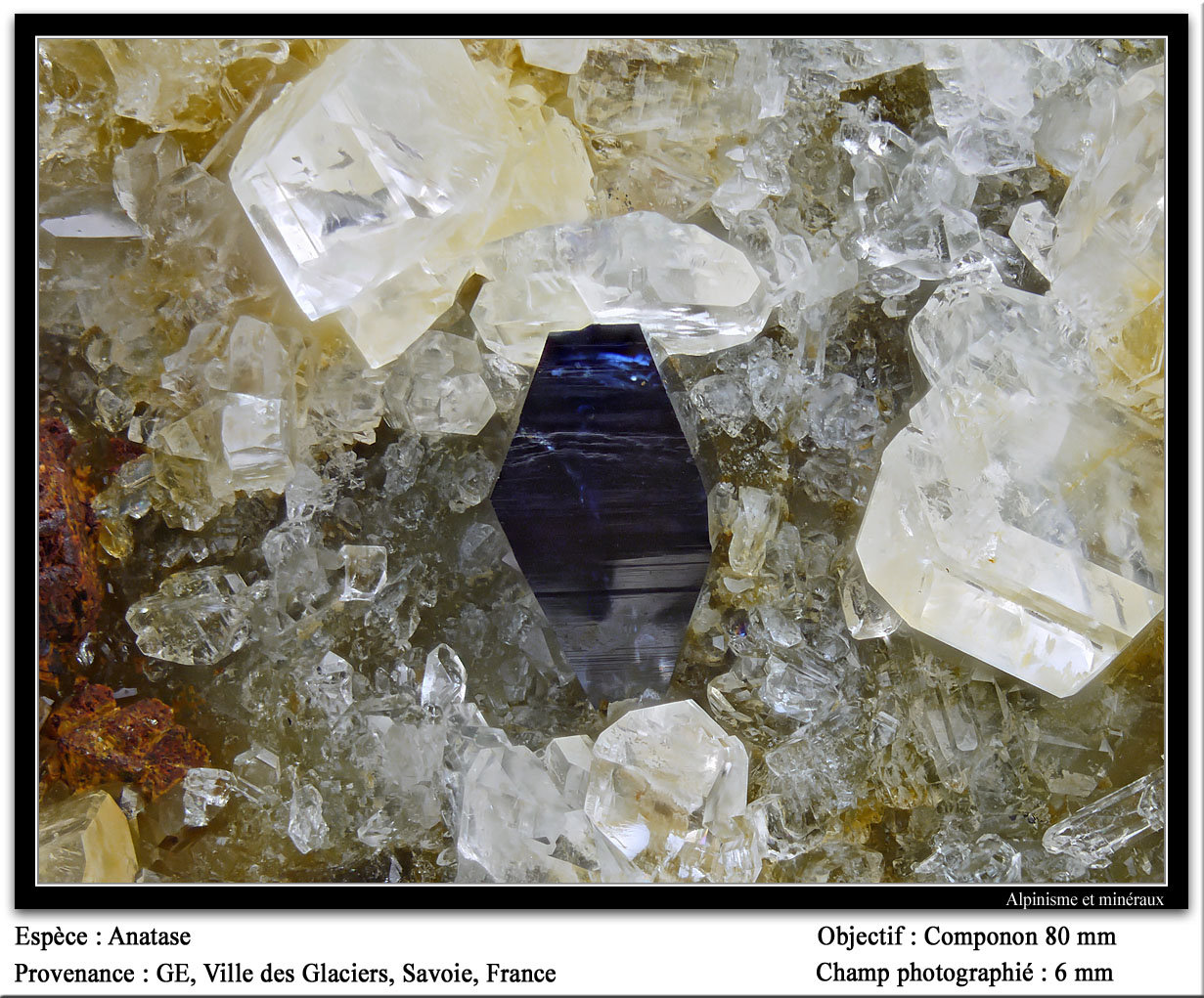 Anatase
fov 6 mm
(Autor: ploum)
