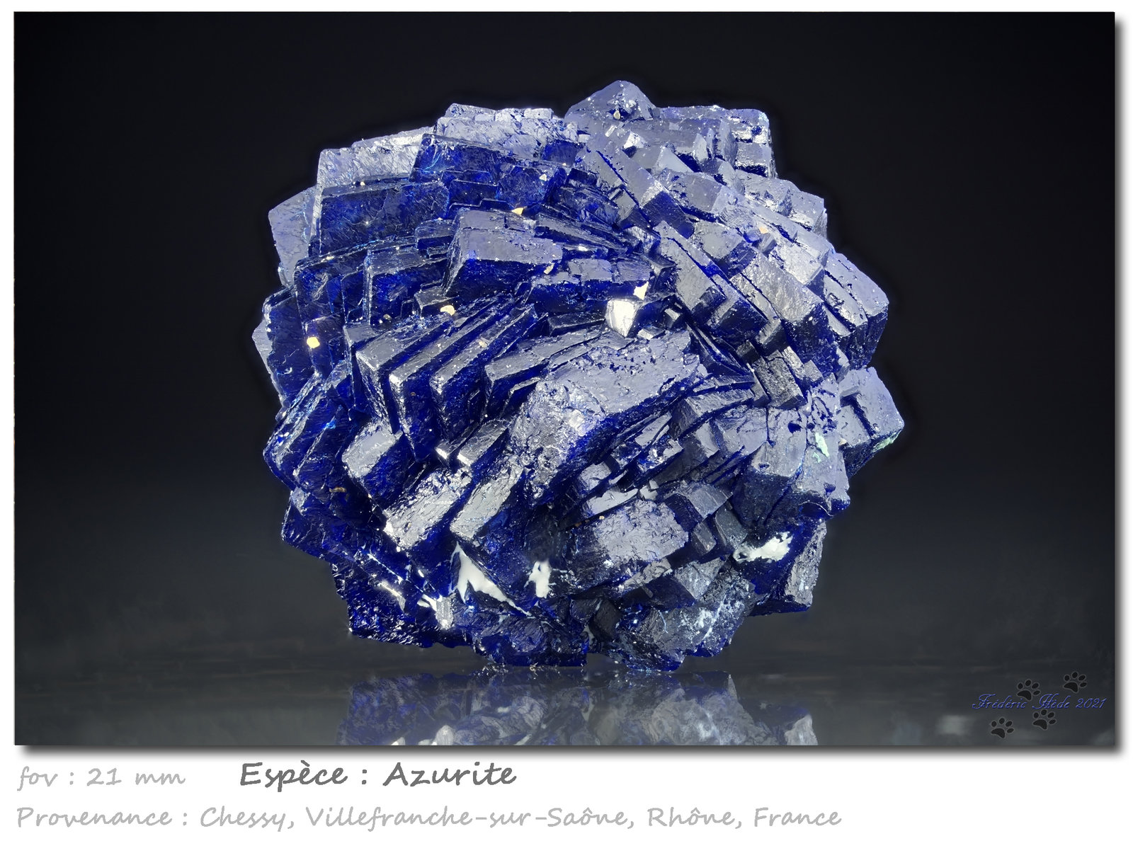 Azurite
fov 21 mm
(Autor: ploum)