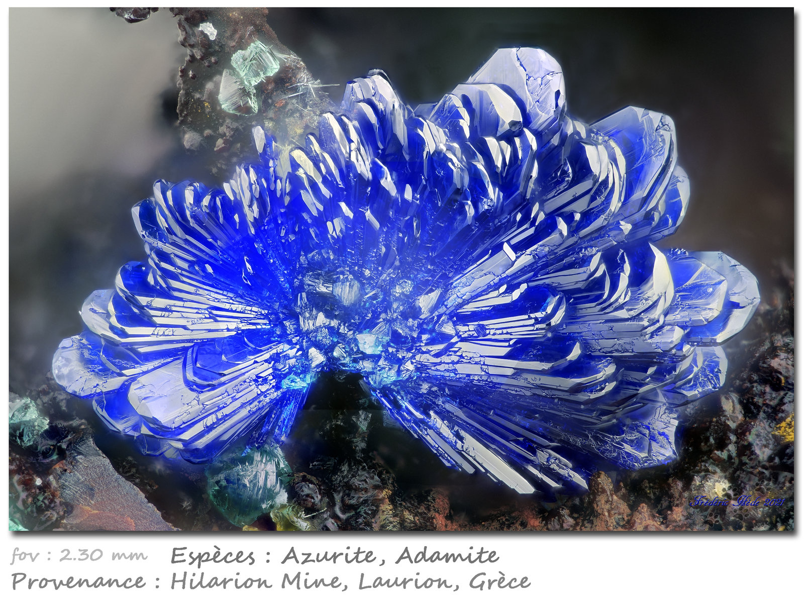 Azurite
fov 2.30 mm
(Autor: ploum)