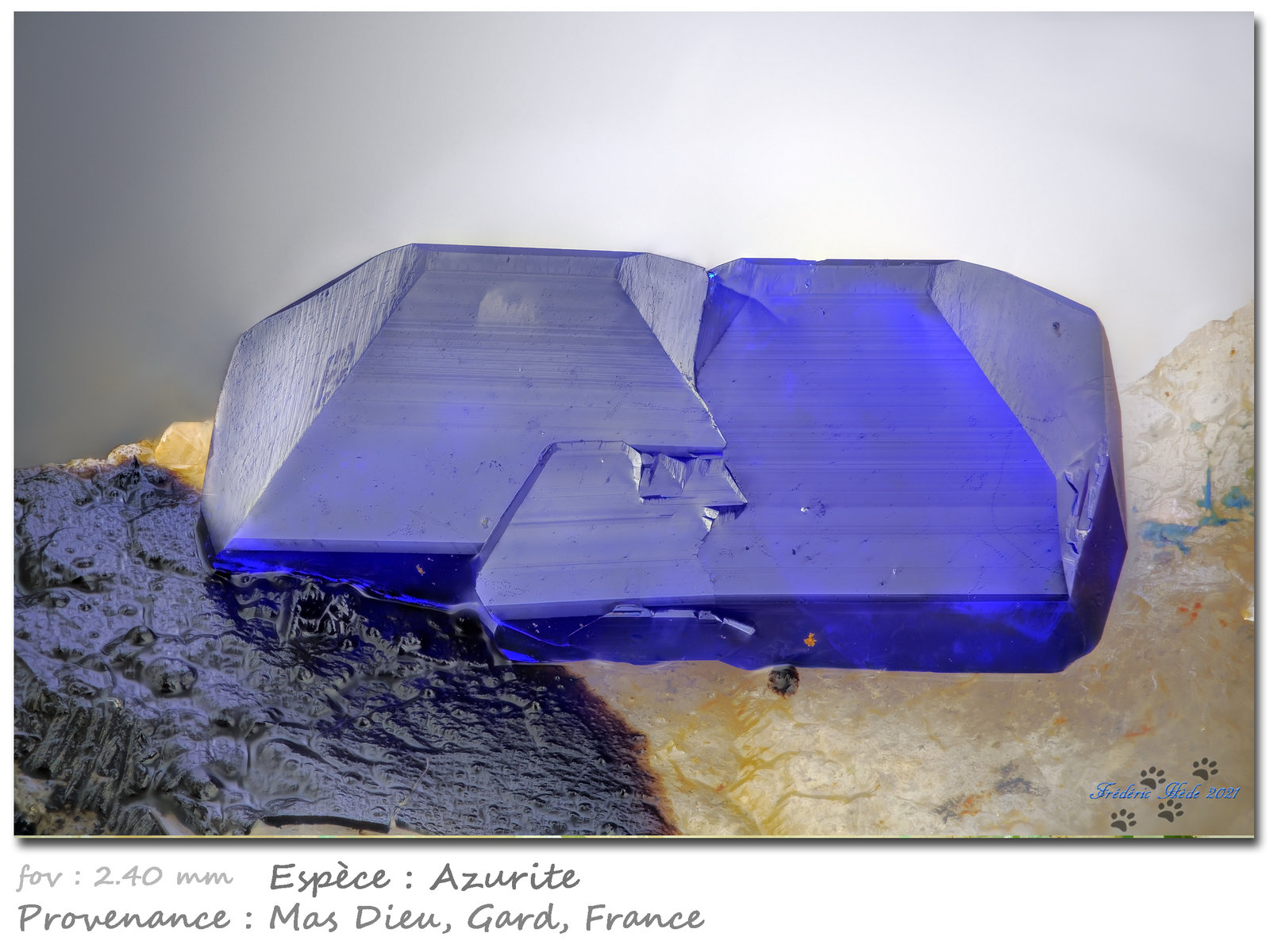 Azurite
fov 2.40 mm
(Autor: ploum)