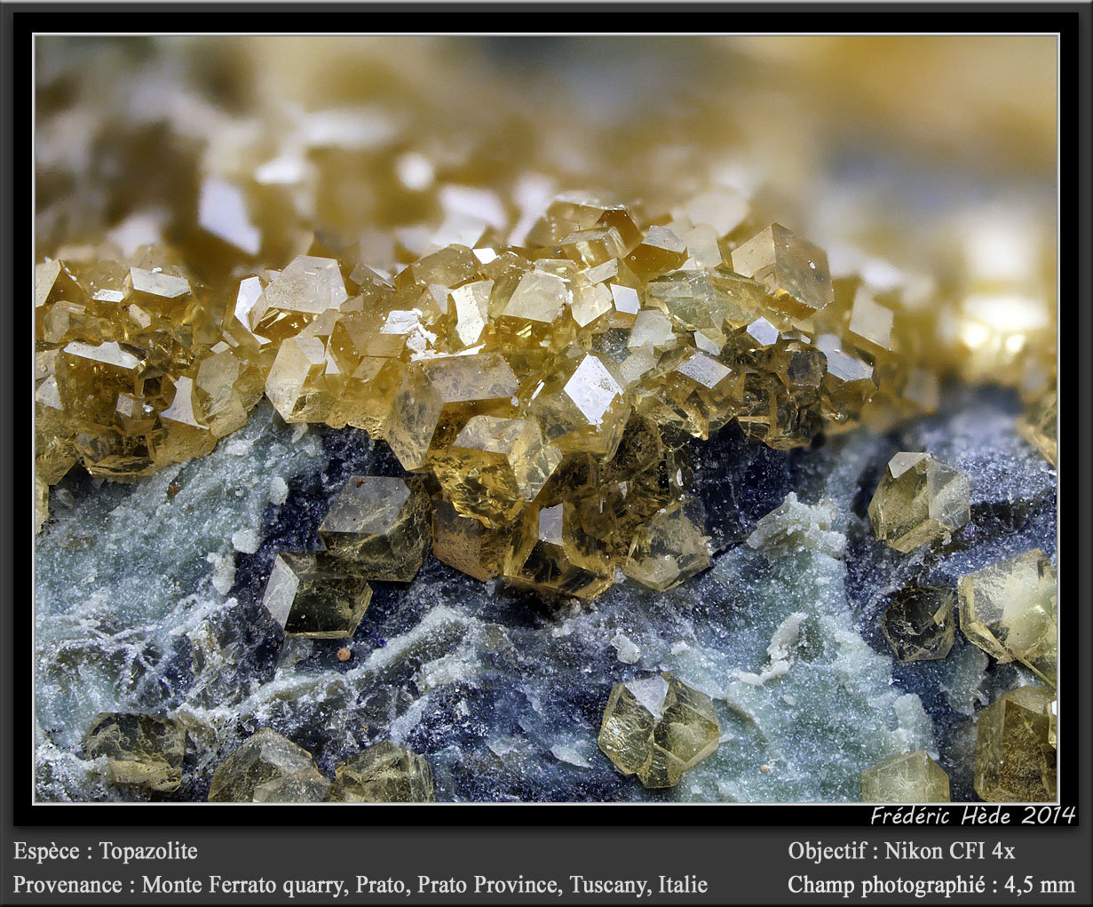 Andradite (var. topazolite)
fov 4.5 mm
(Autor: ploum)