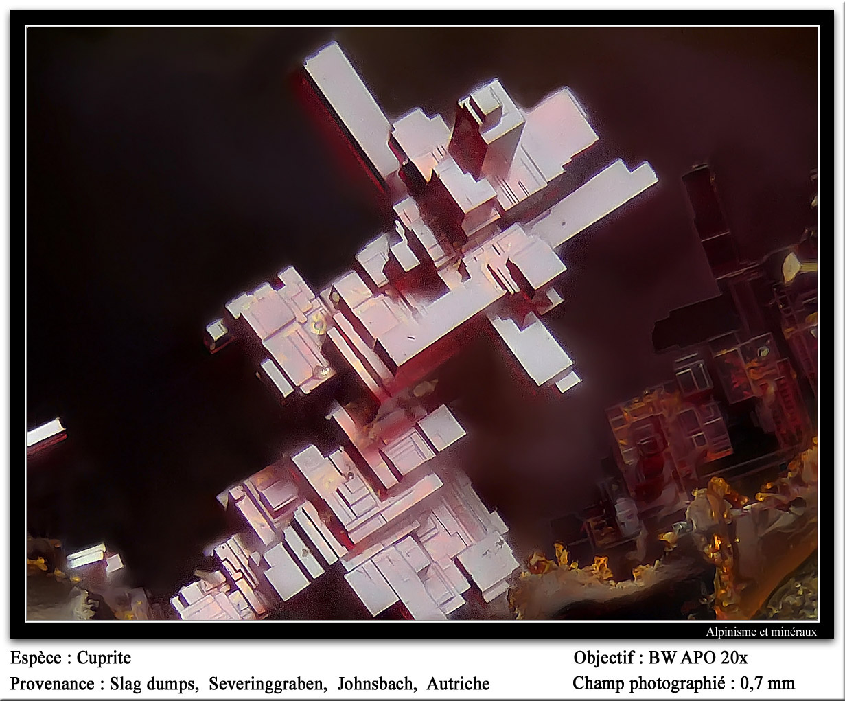 Cuprite
0.7 mm
(Autor: ploum)