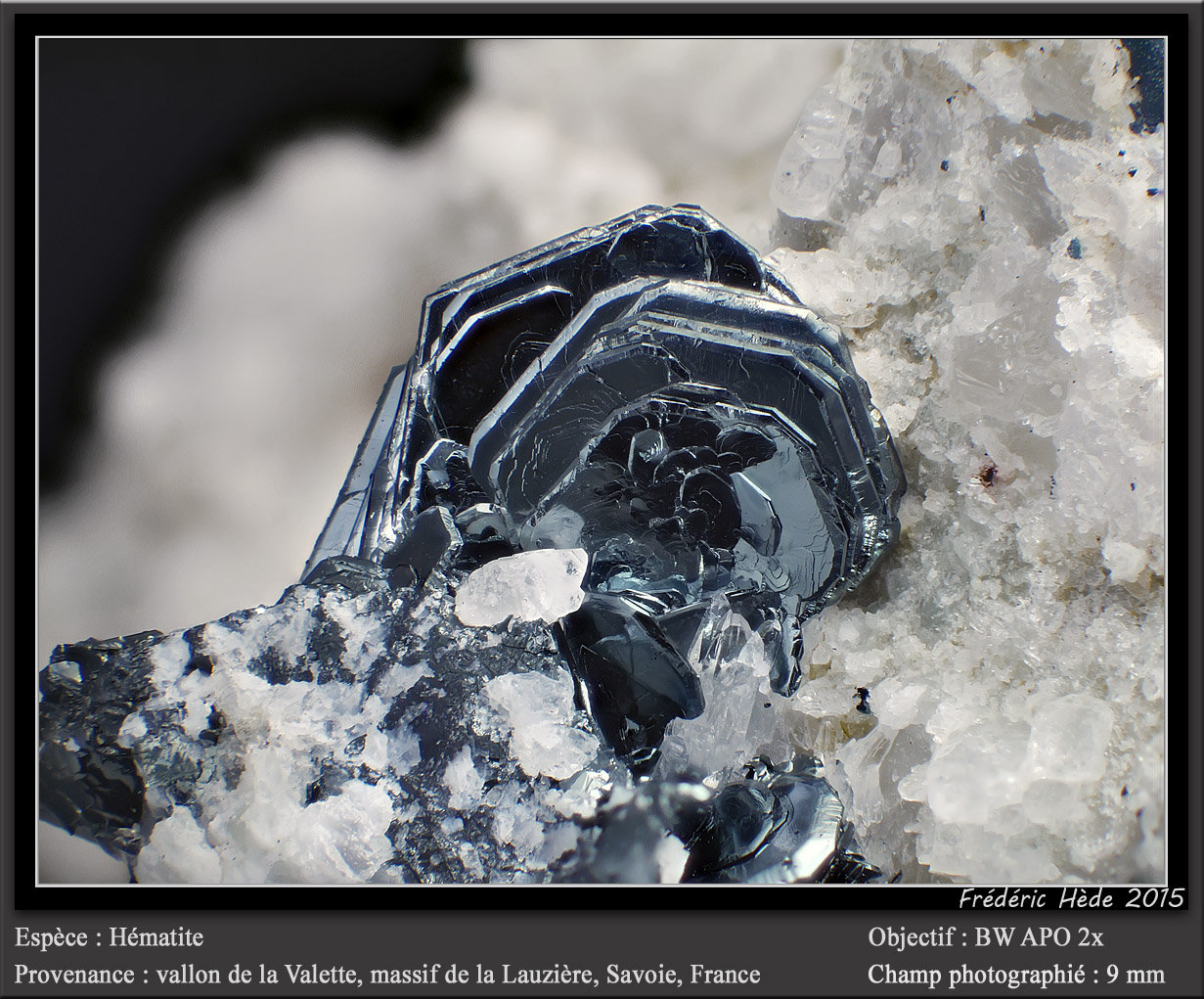 Hematite
fov 9 mm
(Autor: ploum)