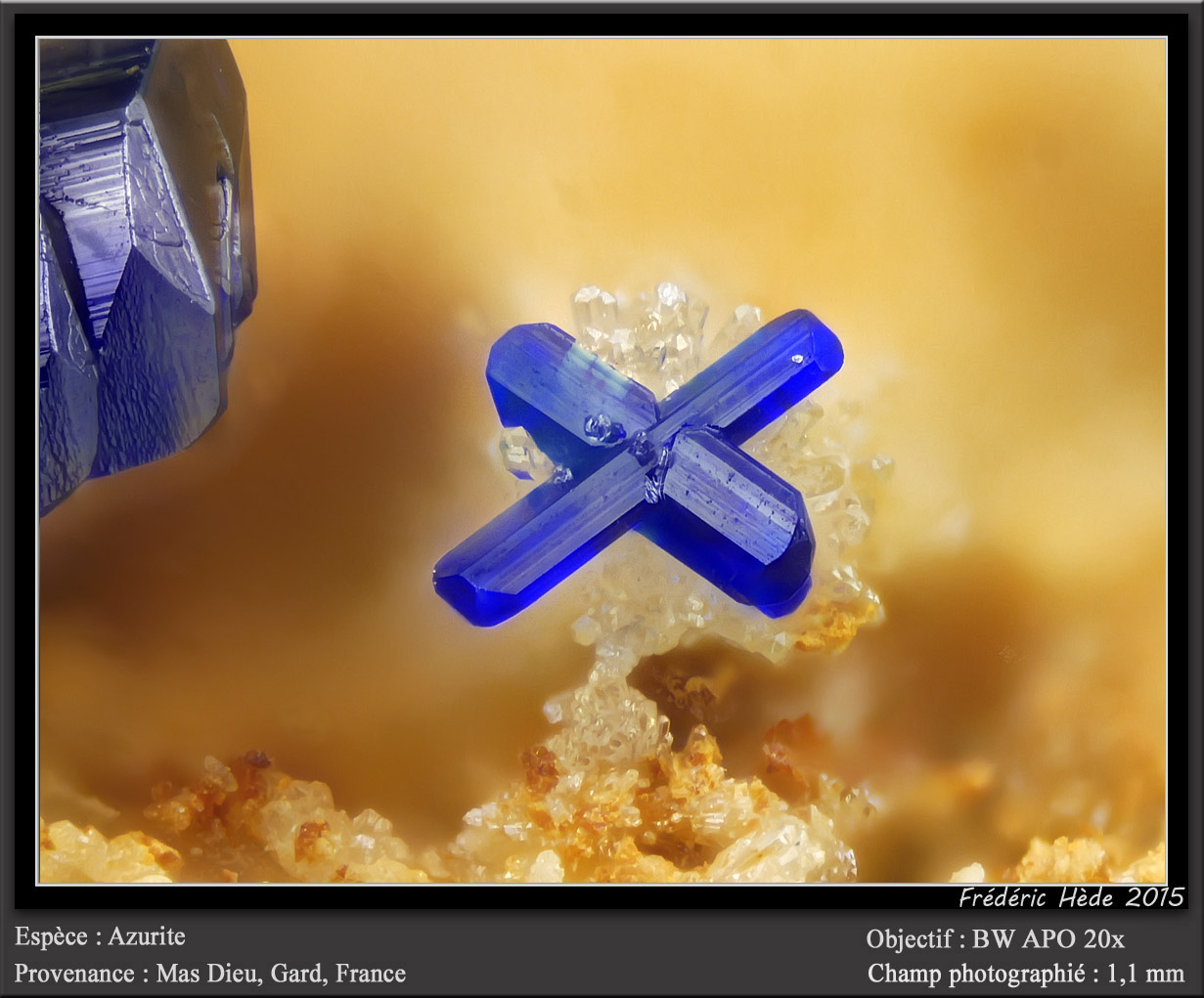 Azurite
fov 1.1 mm
(Autor: ploum)