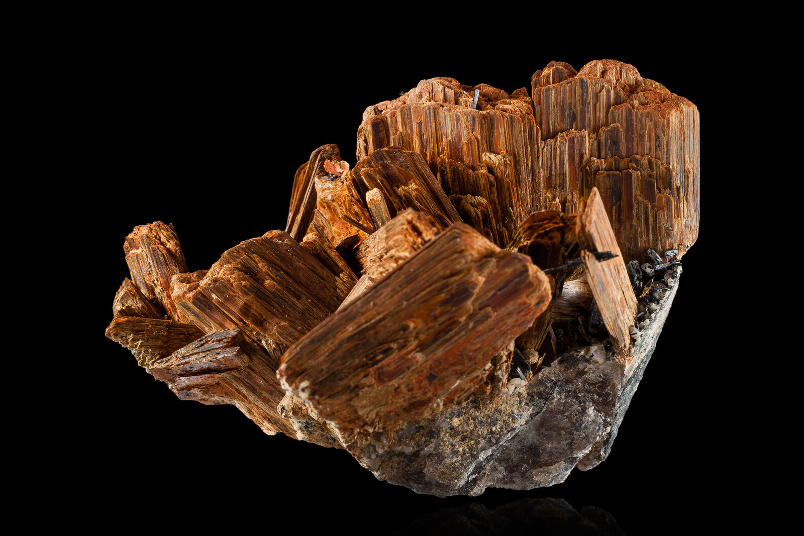 Niobophyllite
Mount Malosa, Zomba District, Malawi
9 x 6.5 x 6 cm / main crystal: 3.6 cm
(Autor: mim Museum)