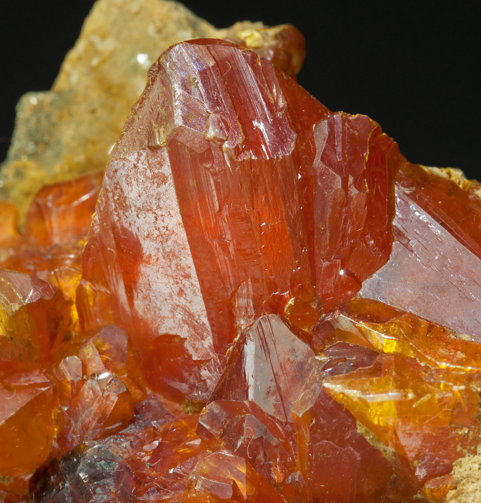 Orpiment
main crystal size: 1.9 x 1.6 cm
(Autor: Jordi Fabre)