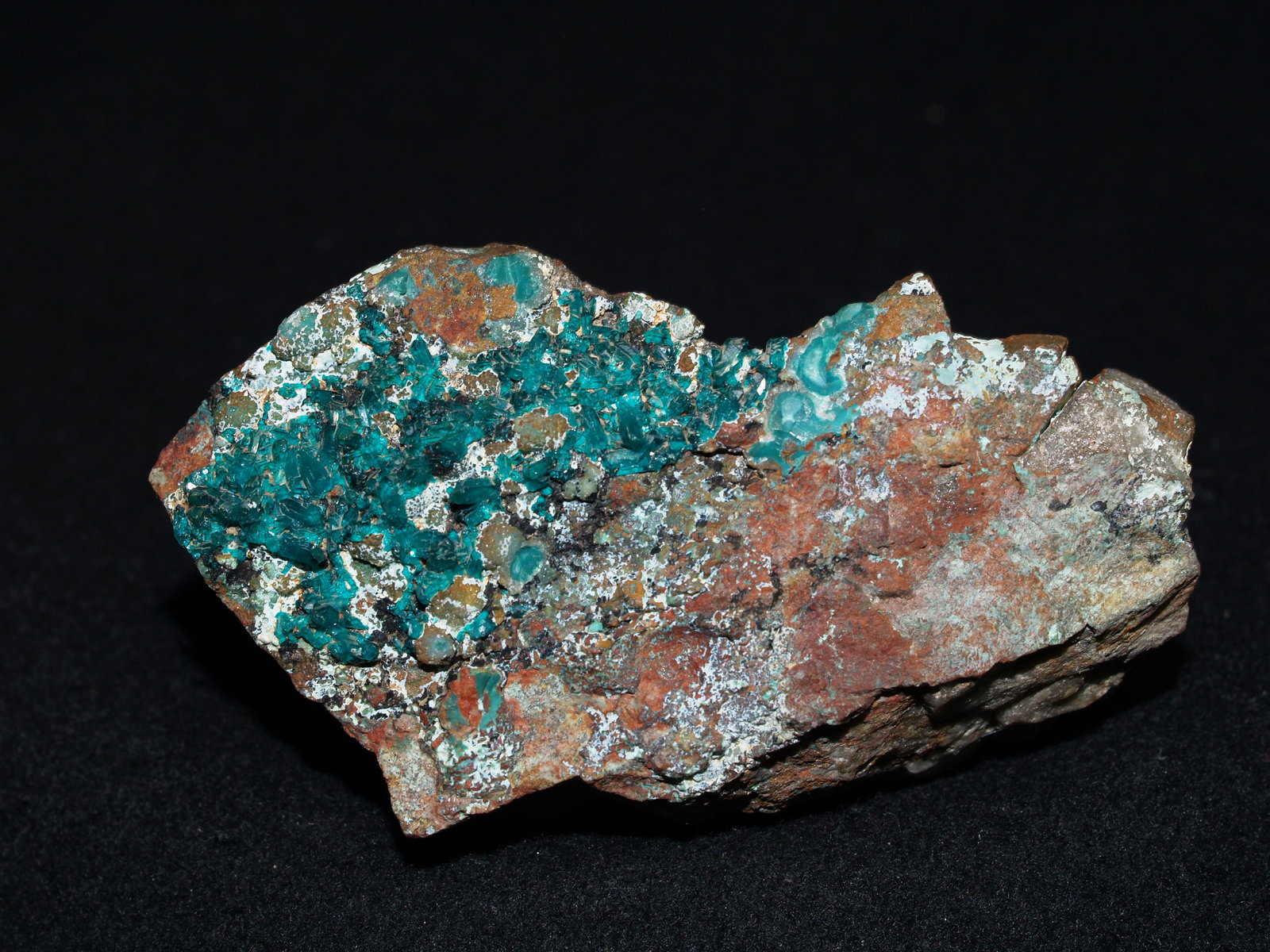Dioptase
7x4.2x3 cm's
(Autor: Joseph DOliveira)