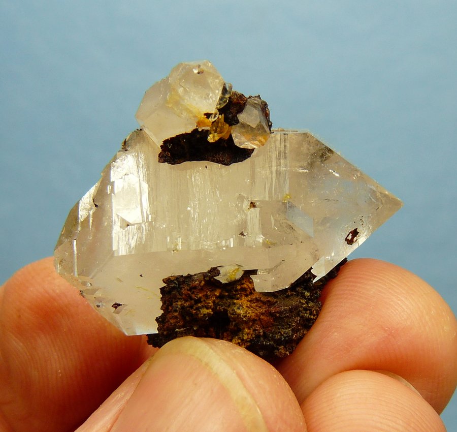 Quartz with goethite
33 x 28 x 23 mm
(Autor: Pierre Joubert)