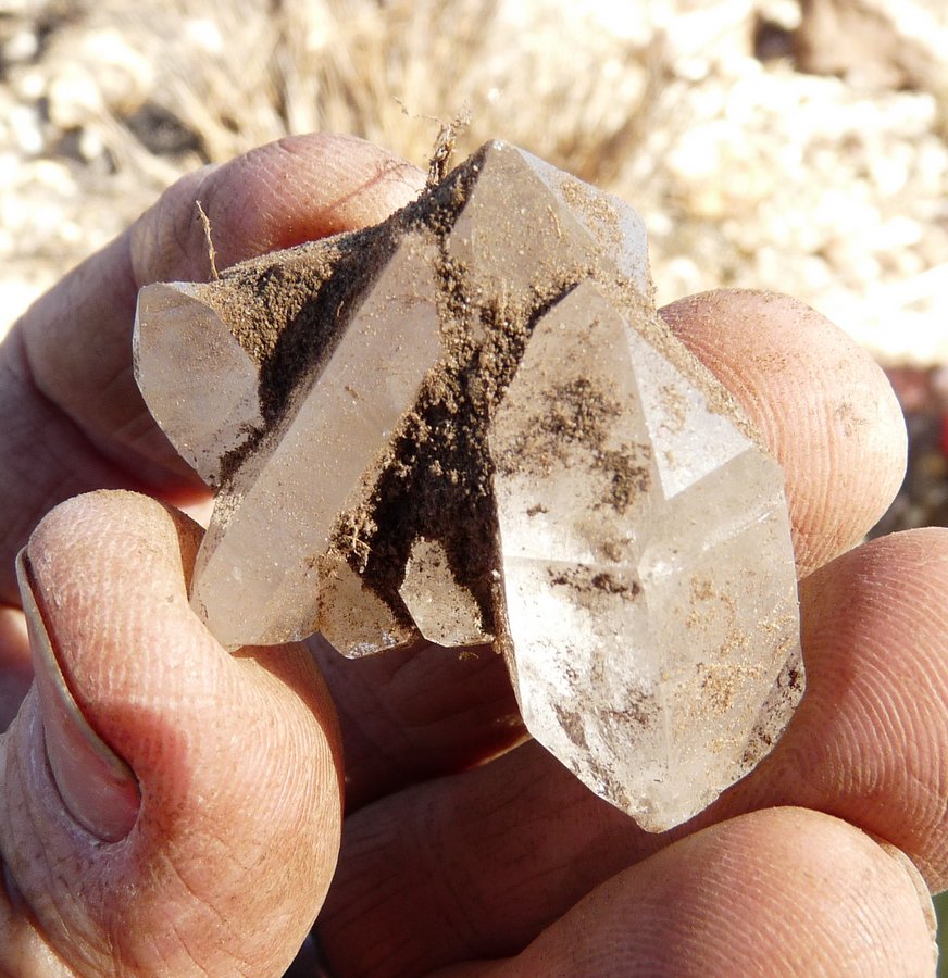 Quartz
Fingers for size
(Autor: Pierre Joubert)