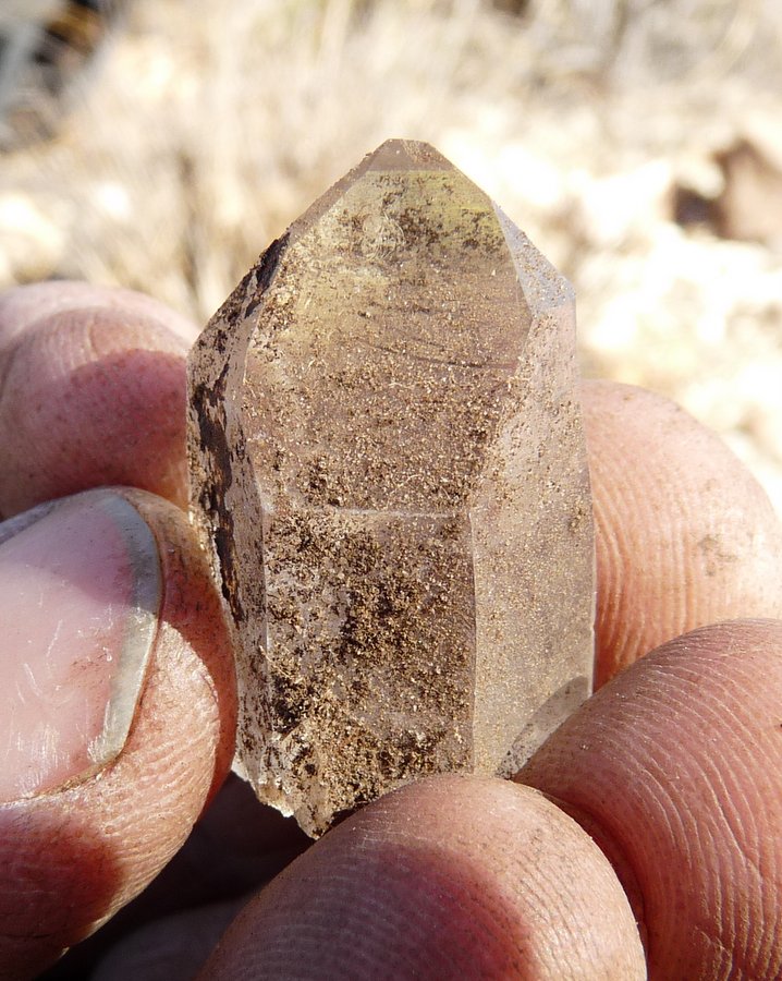 Quartz
Fingers for size
(Autor: Pierre Joubert)