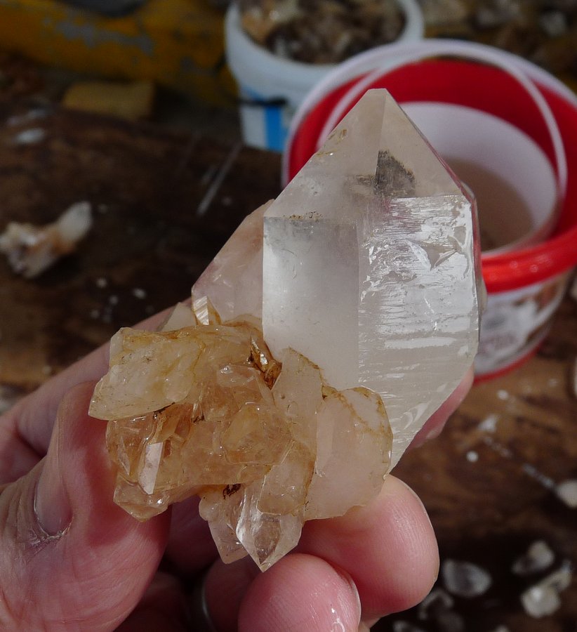 Quartz
Fingers for size
(Autor: Pierre Joubert)
