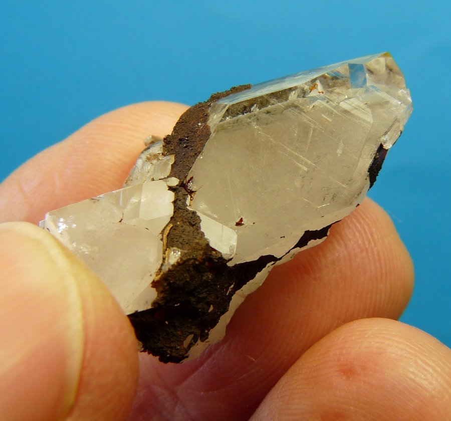 Quartz with Goethite
31 x 20 x 18 mm
(Autor: Pierre Joubert)