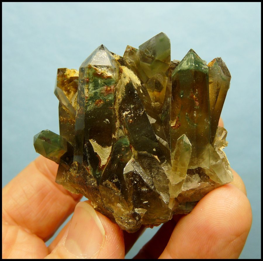 Quartz with chlorite
56 x 52 x 43 mm
(Autor: Pierre Joubert)