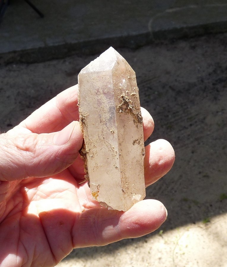 Quartz
Fingers for size
(Autor: Pierre Joubert)