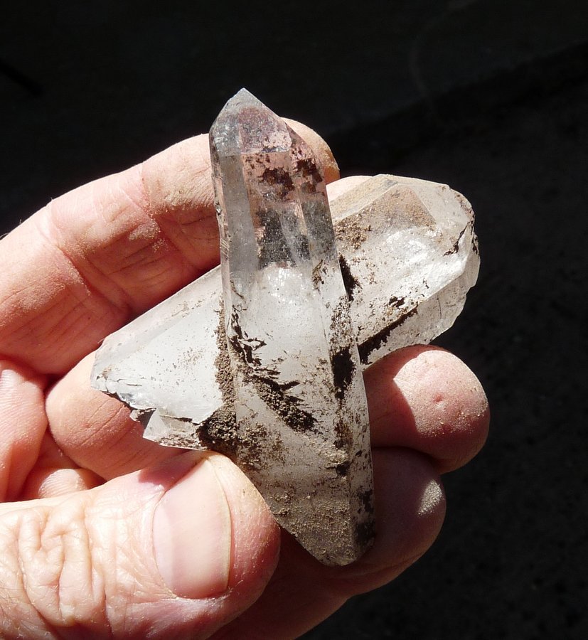 Quartz
Fingers for size
(Autor: Pierre Joubert)