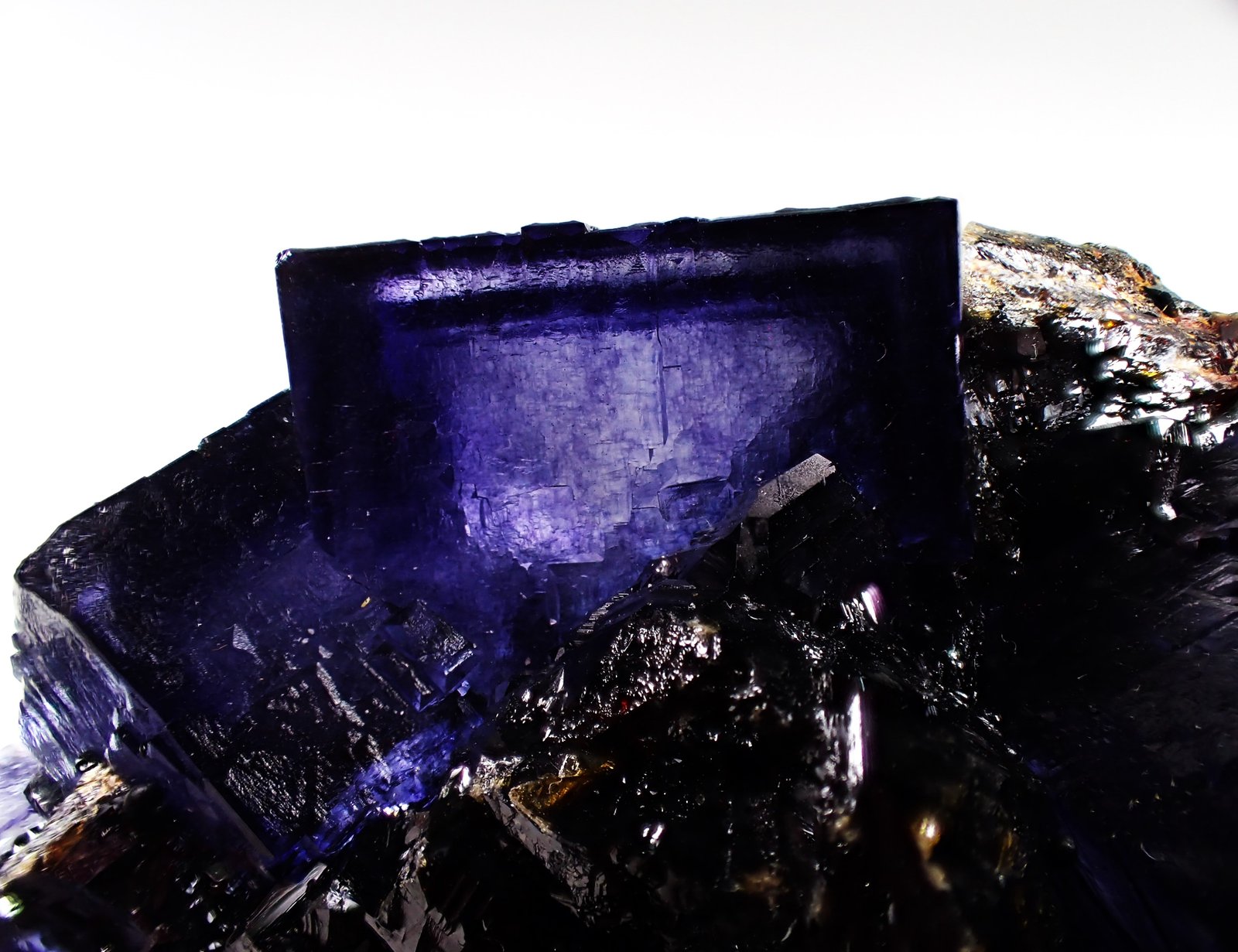 Fluorite, Sphalerite
110 mm x 87 mm x 63 mm
(Autor: Don Lum)