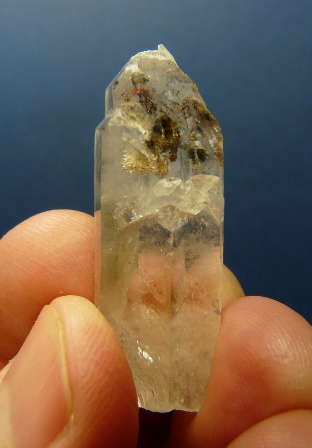 Quartz with Chlorite
40 x 15 x 12 mm
(Autor: Pierre Joubert)